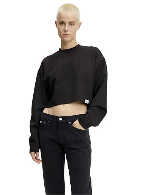 CALVIN KLEIN Cropped sweater CALVIN KLEIN | J20J221640BEH